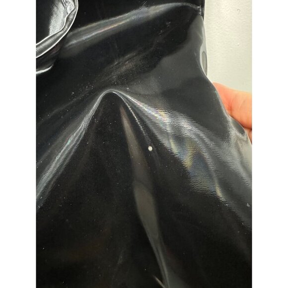 Mastermind Japan Size M 28X29 Shiny Black Pants Faux Leather - Picture 5 of 8